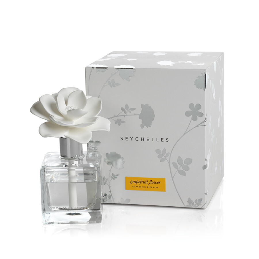 SEYCHELLES PORCELAIN DIFFUSER-GRAPEFRUIT FLOWER