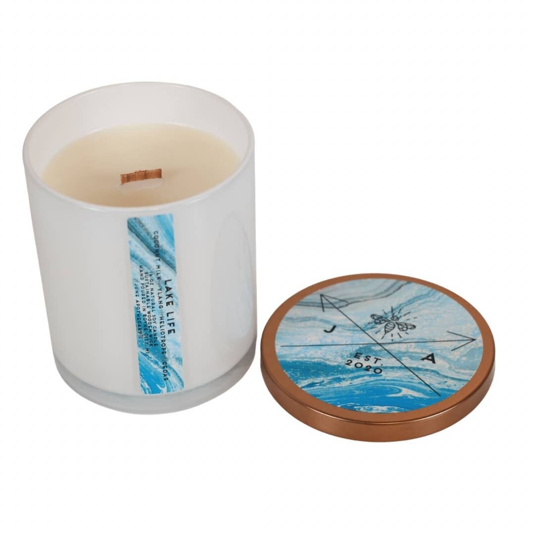 LAKE LIFE WOODEN WICK CANDLE
