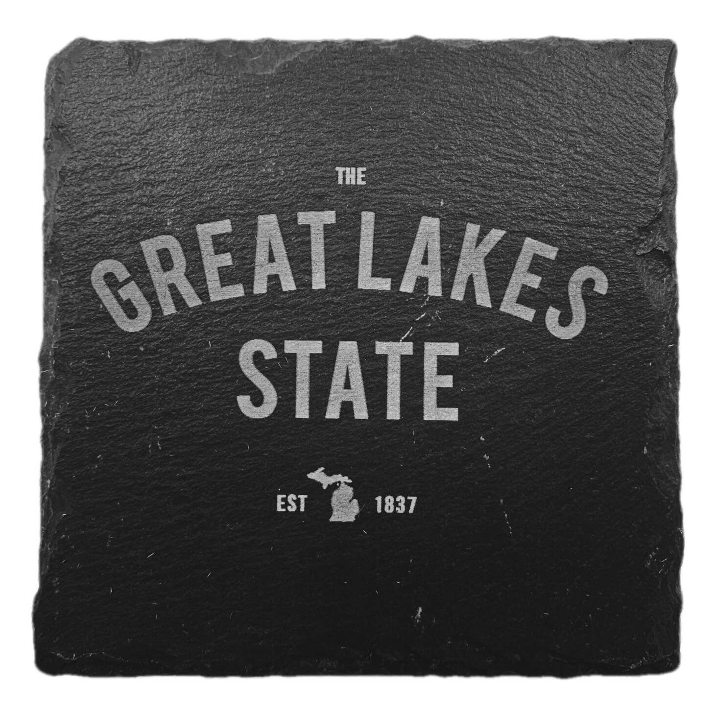 MICHIGAN THE GREAT LAKES STATE COASTER