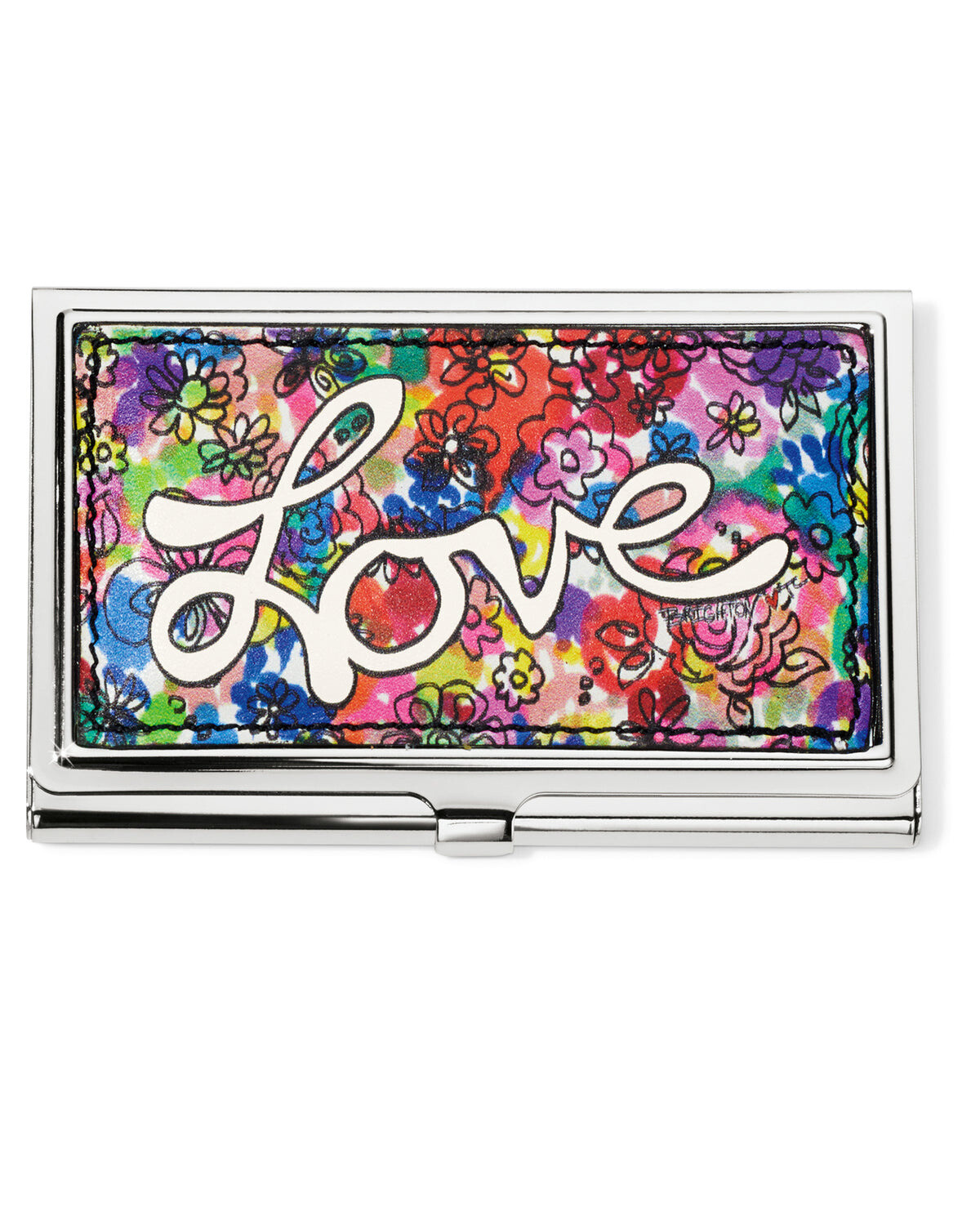 Love Bouquet Metal Card Case