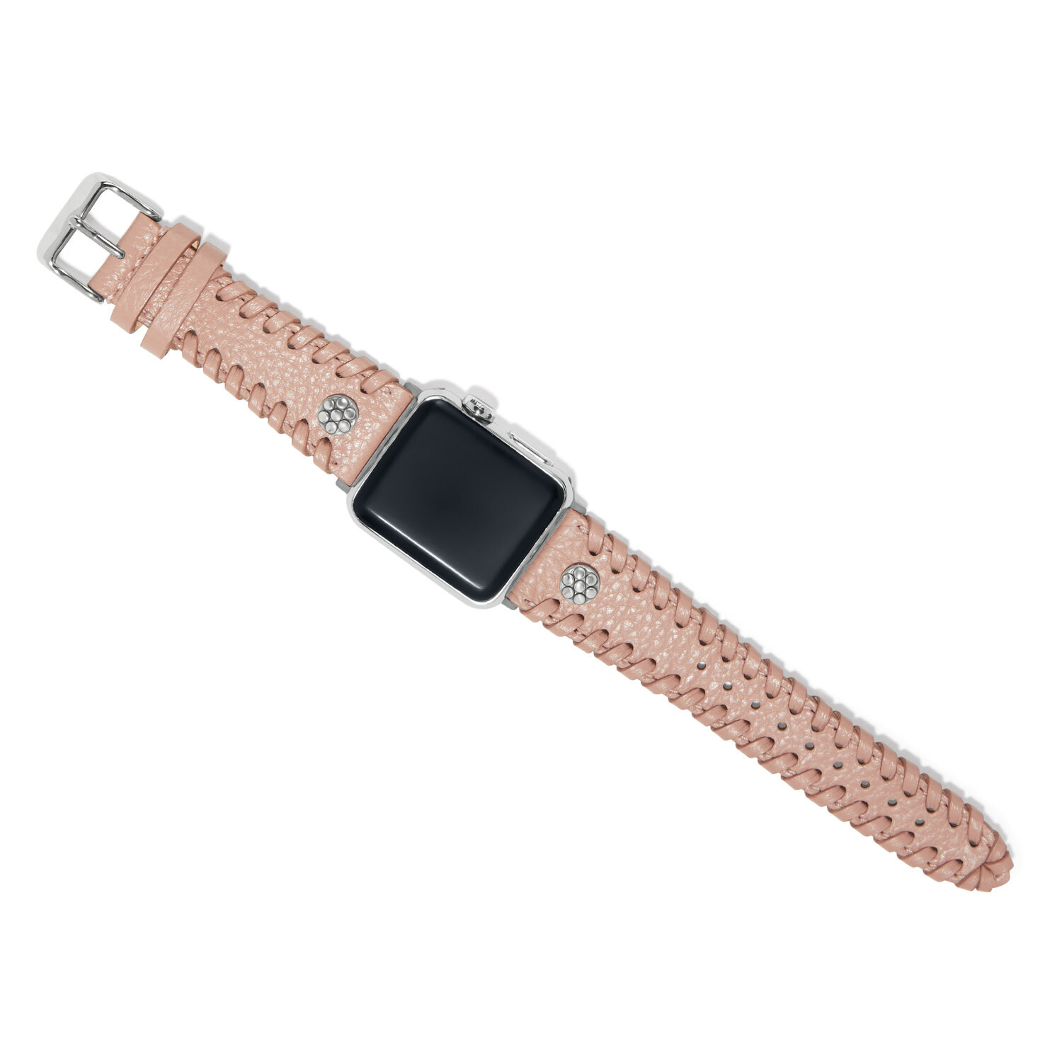 Harlow Laced Watch Band-Pink Sand