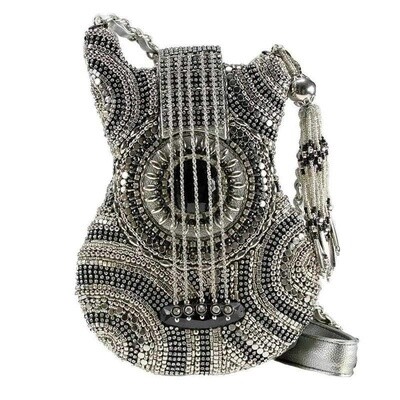 ON TOUR BEADED CROSSBODY GUITAR HANDBAG