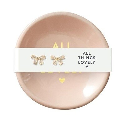 Earrings &amp; Tray-AllThingsLovely