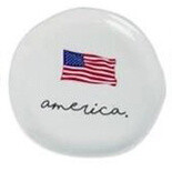 AMERICAN FLAG PLATE - AMERICA