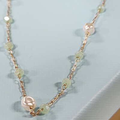 GLASS CHAIN NECKLACE