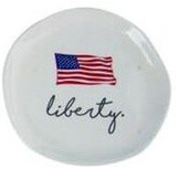 AMERICAN FLAG PLATE - LIBERTY