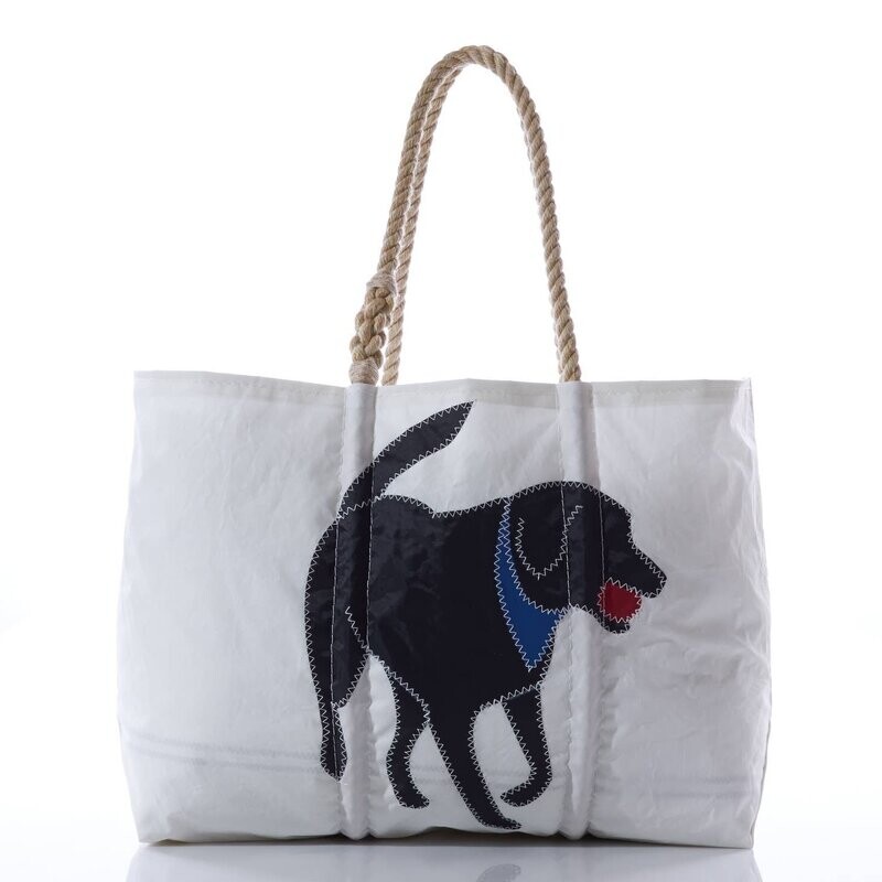 Black Lab Large Tote