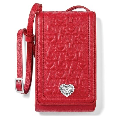 Deeply In Love Phone Organizer-Red