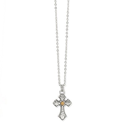 Majestic Regal Cross Reversible Necklace