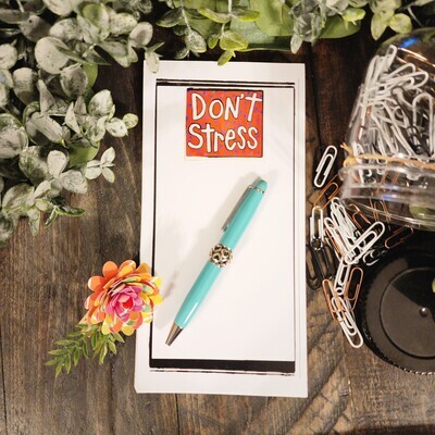 Don't Stress Notepad