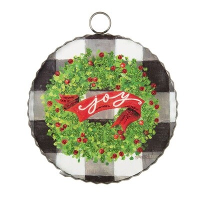 Joy Wreath Charm