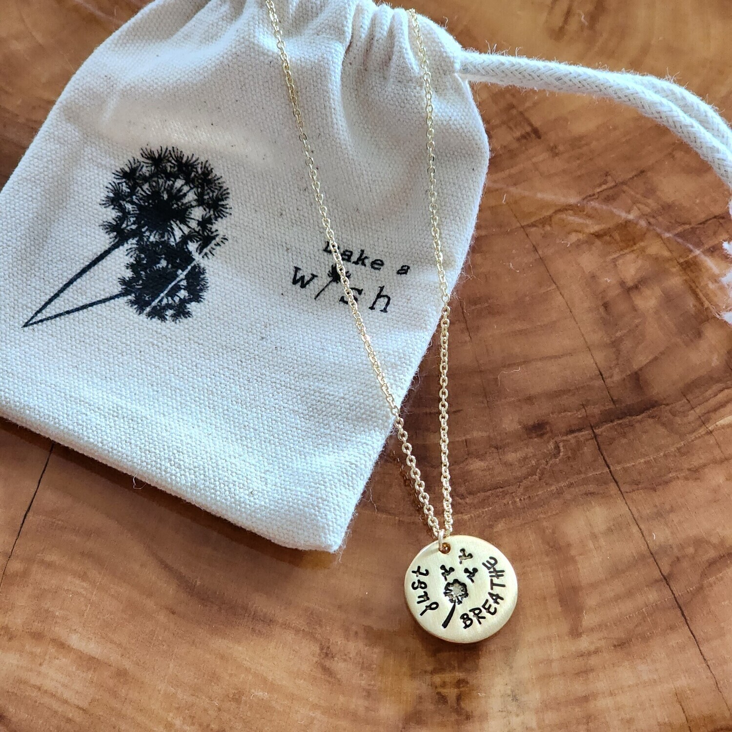 JUST BREATHE - GOLD
