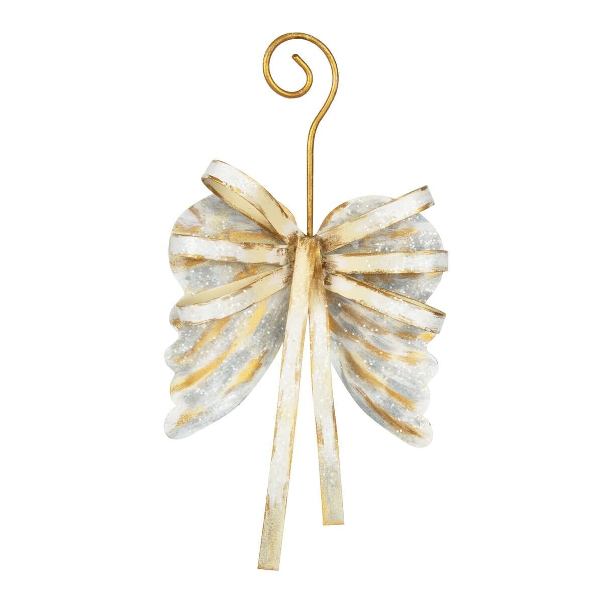 GILDED ANGEL WINGS ORNAMENT