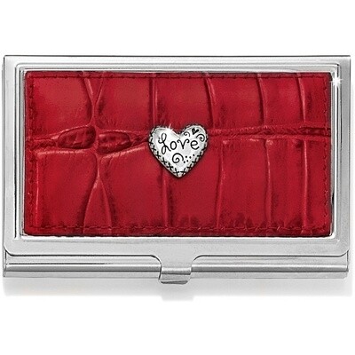 Love Beat Card Case-Red