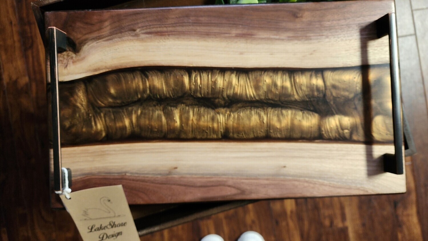 CHOCOLATE OILED CHARCUTERIE BOARD