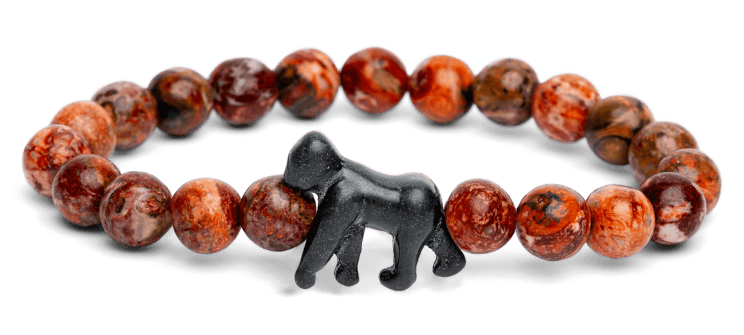 The Traverse Bracelet - Gorilla Mountain Stone