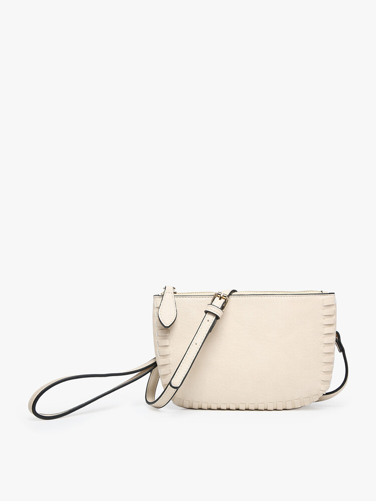 BONNIE WHIPSTITCH CROSSBODY - BONE