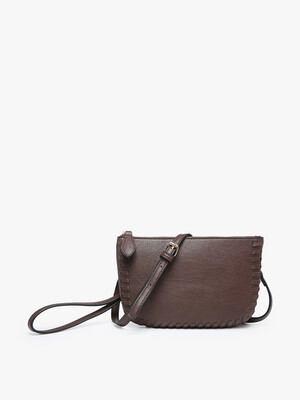 BONNIE WHIPSTITCH CROSSBODY - ESPRESSO