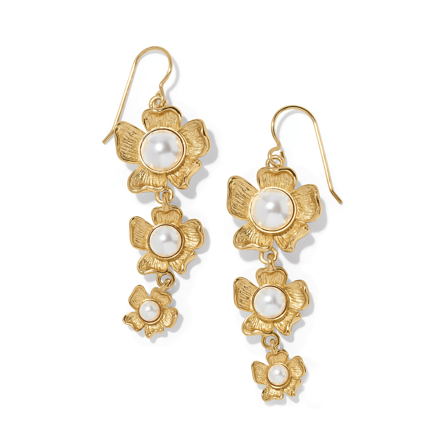 EVERBLOOM PEARL DROP EARRING-GOLD