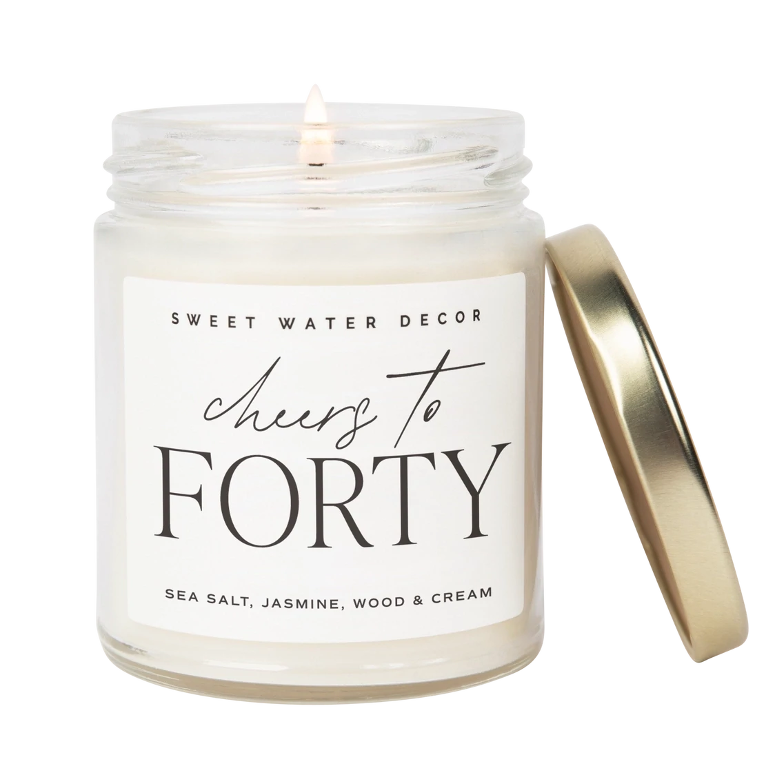 CHEERS TO 40 SOY CANDLE