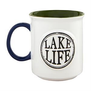 Lake Life Stamp Mug
