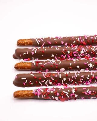 Valentine Pretzel Rod