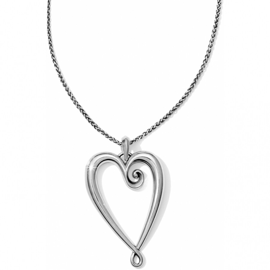 WHIMSICAL HEART CONV NECKLACE