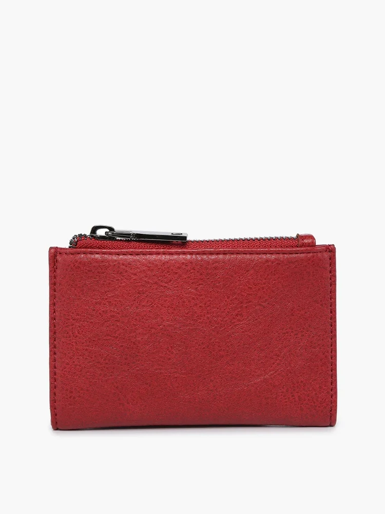 ZARA RFID WALLET-BERRY