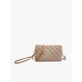 RILEY CROSSBODY-PUFFER TAUPE