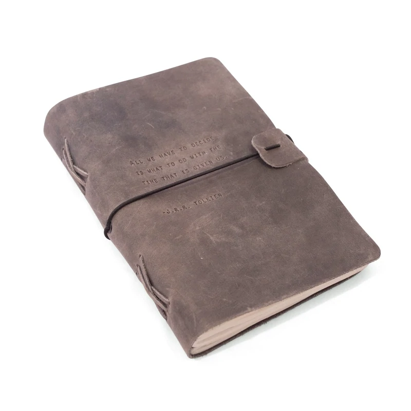 EVERY GREAT DREAM ARTISAN LEATHER JOURNAL