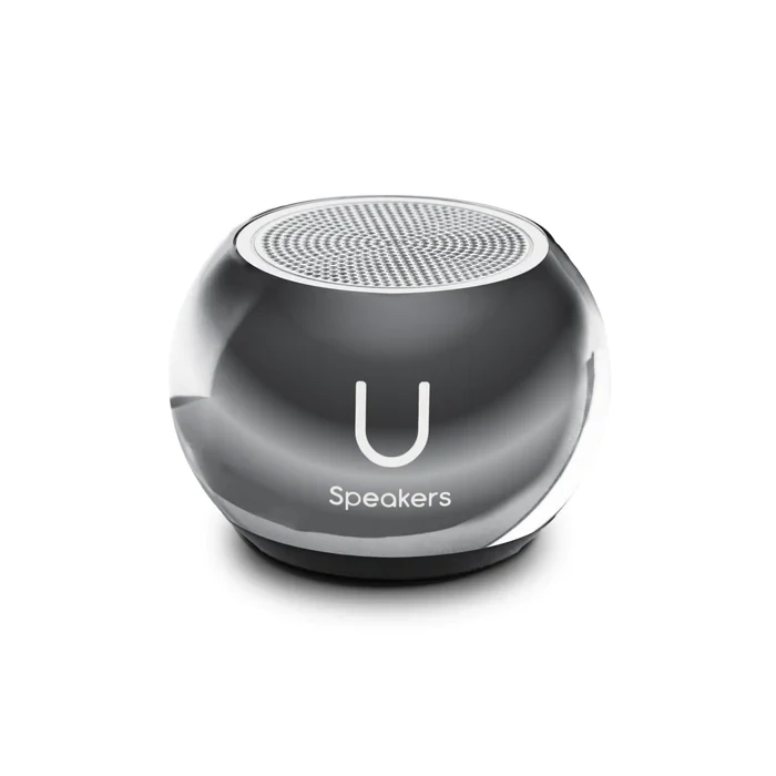 MINI SPEAKER MIRROR HEMATITE