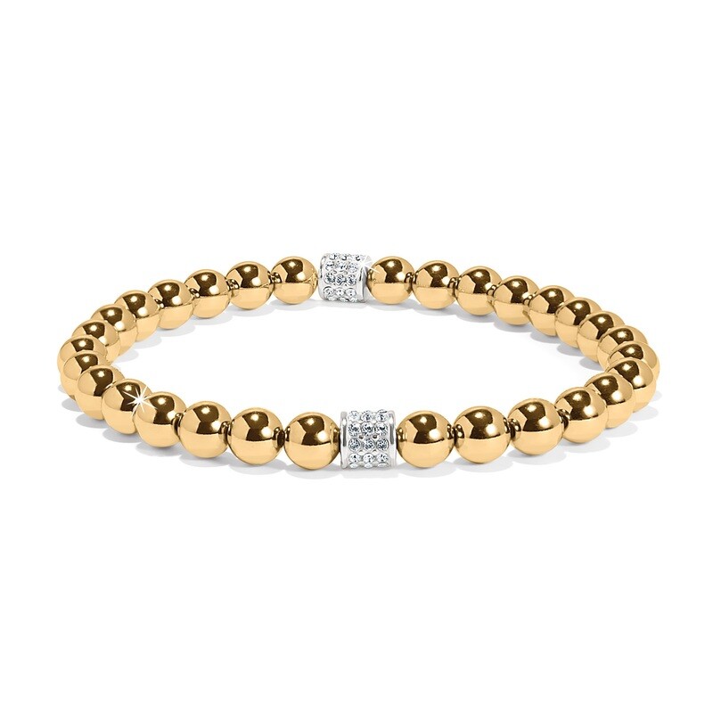 MERIDIAN PETITE GOLD STRETCH BRACELET