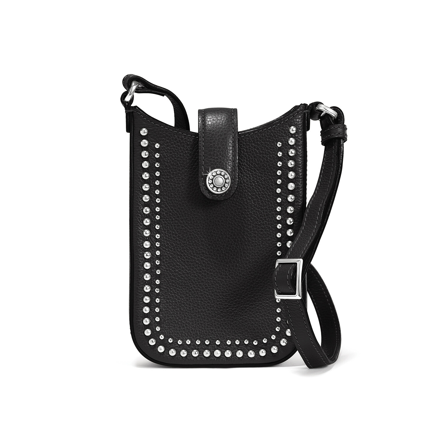 PRETTY TOUGH PHONE POUCH-BLACK