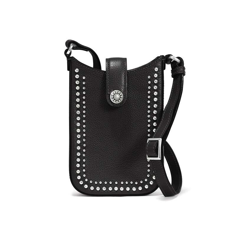 PRETTY TOUGH PHONE POUCH-BLACK