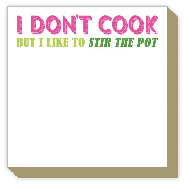I DON&#39;T COOK - LUXE PAD