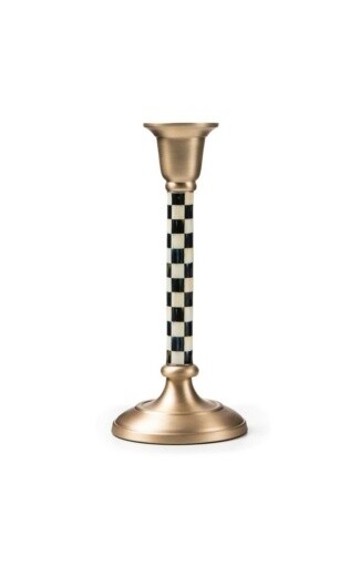 courtly check candlestick - small, Color: core, Size: UNITS