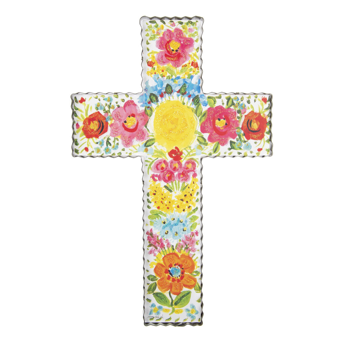 GALLERY FLORAL CROSS