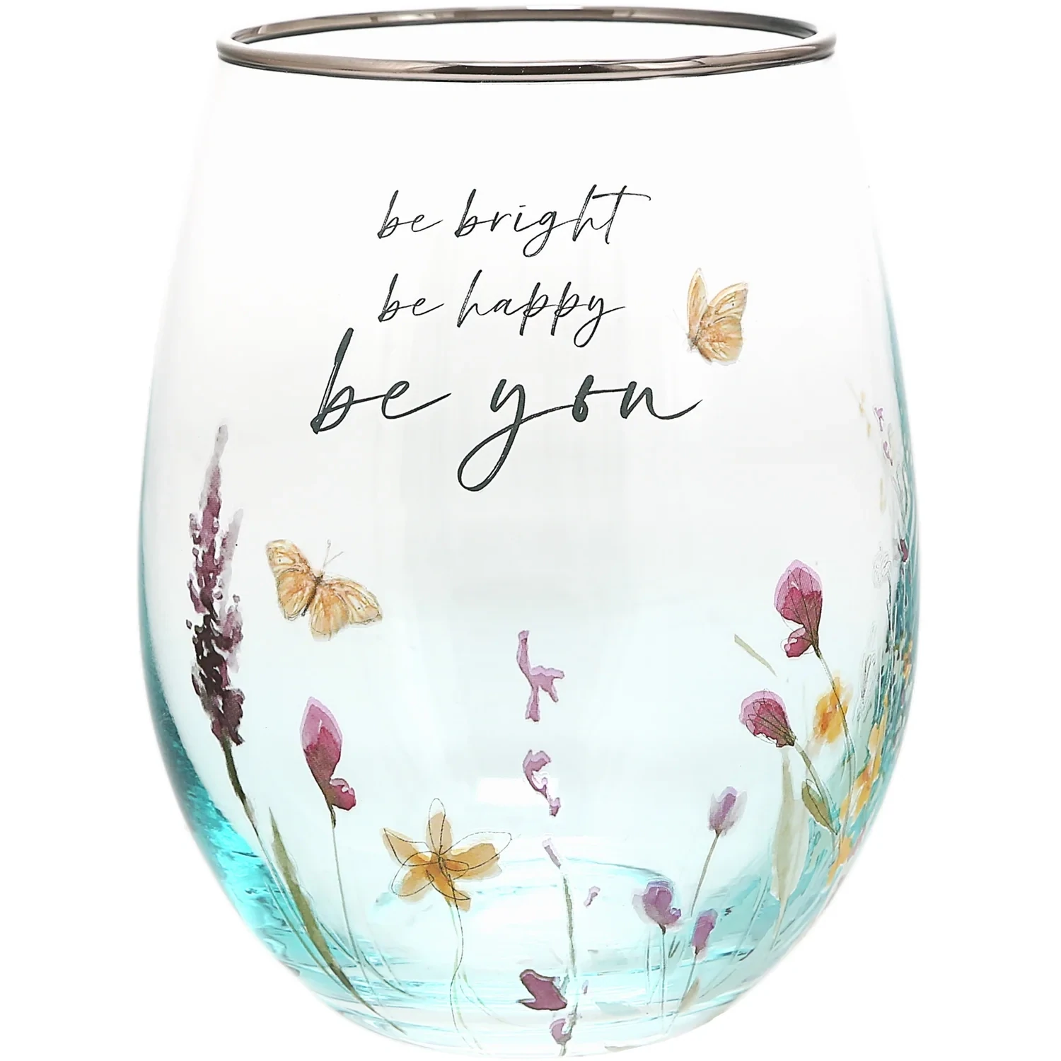 BE YOU STEMLESS WINE GLASS
