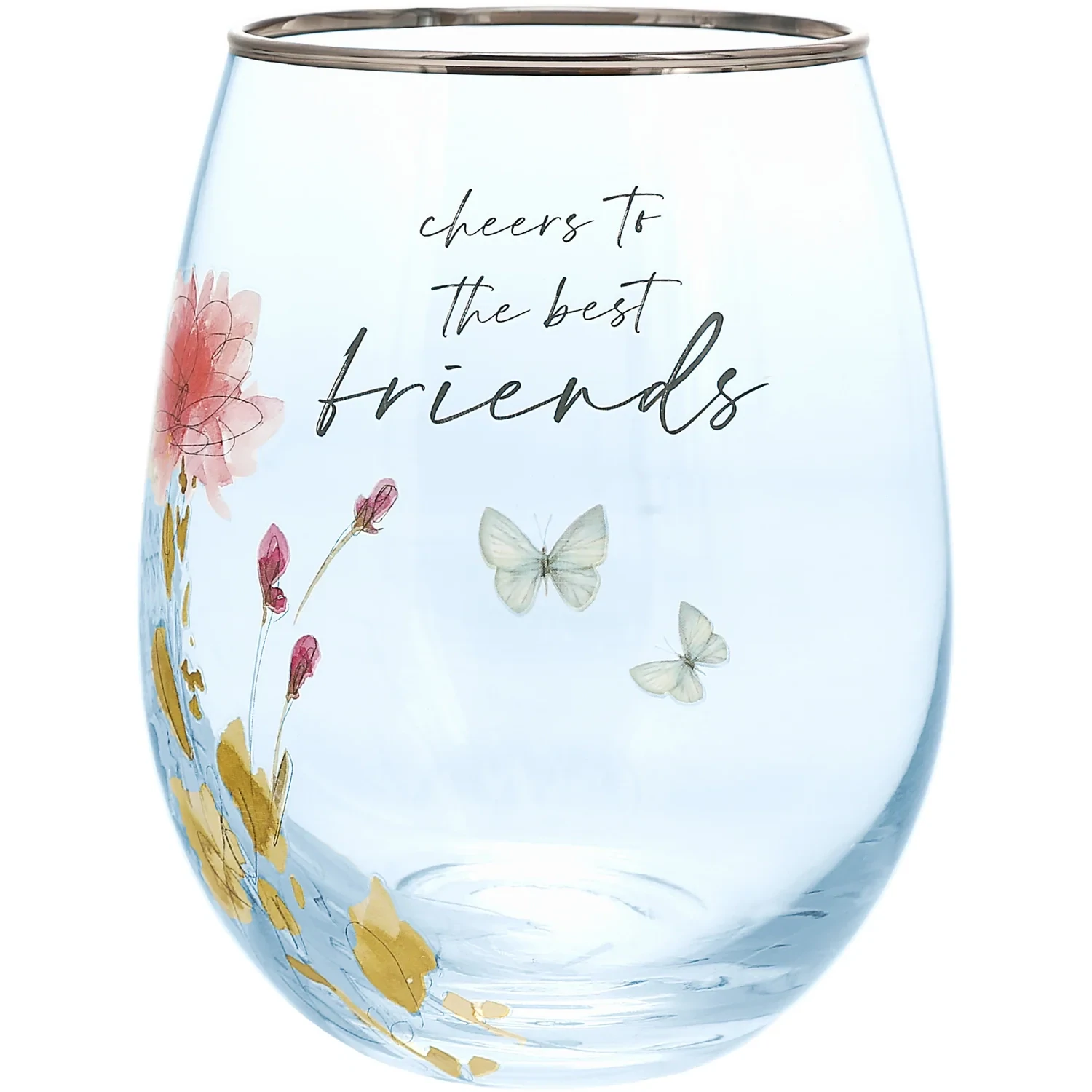 FRIENDS STEMLESS WINE GLASS