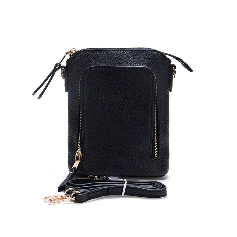 CELL PHONE BAG, Color: BLACK