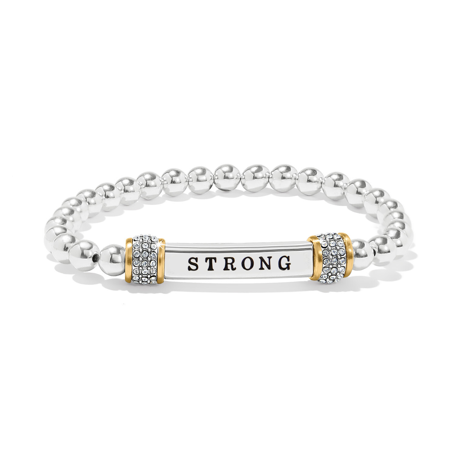 MERIDIAN STRONG 2TONE STRETCH BRACELET