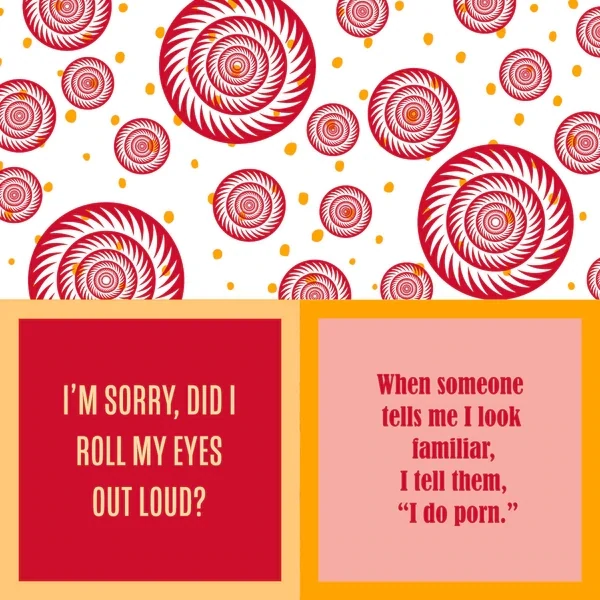 SASSY DOUBLE SAYING NAPKINS, QUOTE: ROLL MY EYES