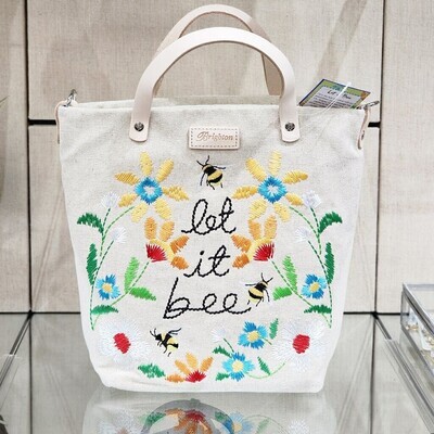 LET IT BE EMBROIDERED MESSENGER