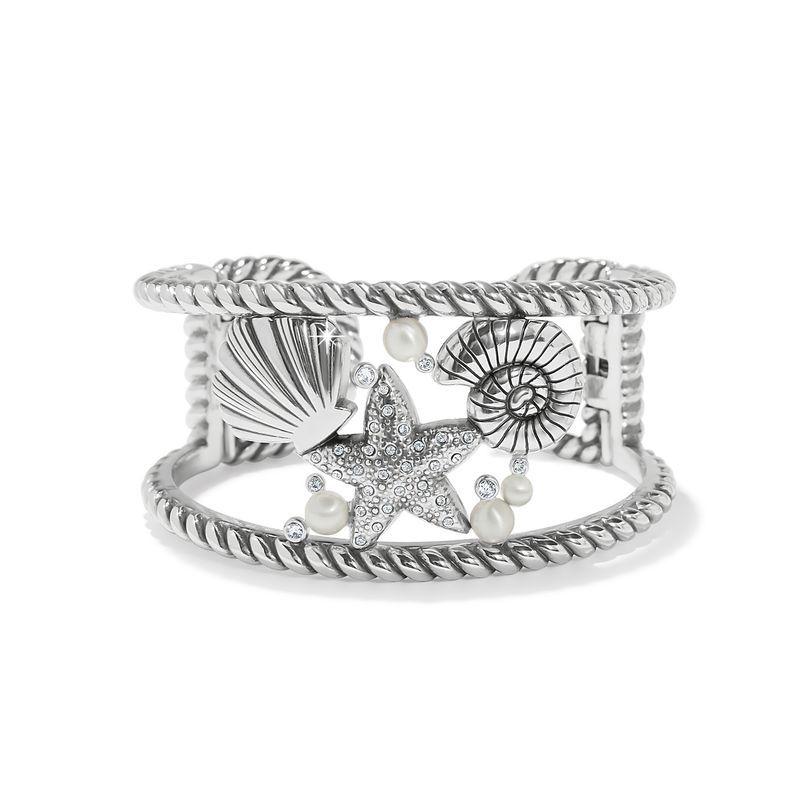 Sea Dreamer Hinged Cuff Bracelet