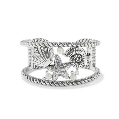 Sea Dreamer Hinged Cuff Bracelet