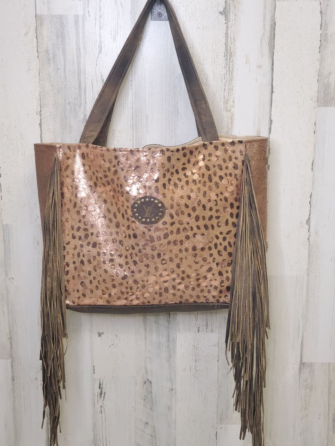 STELLA OVERSIZED SHOULDER BAG, Color: ROSEGOLD