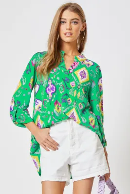 LIZZY WRINKLE FREE BLOUSE