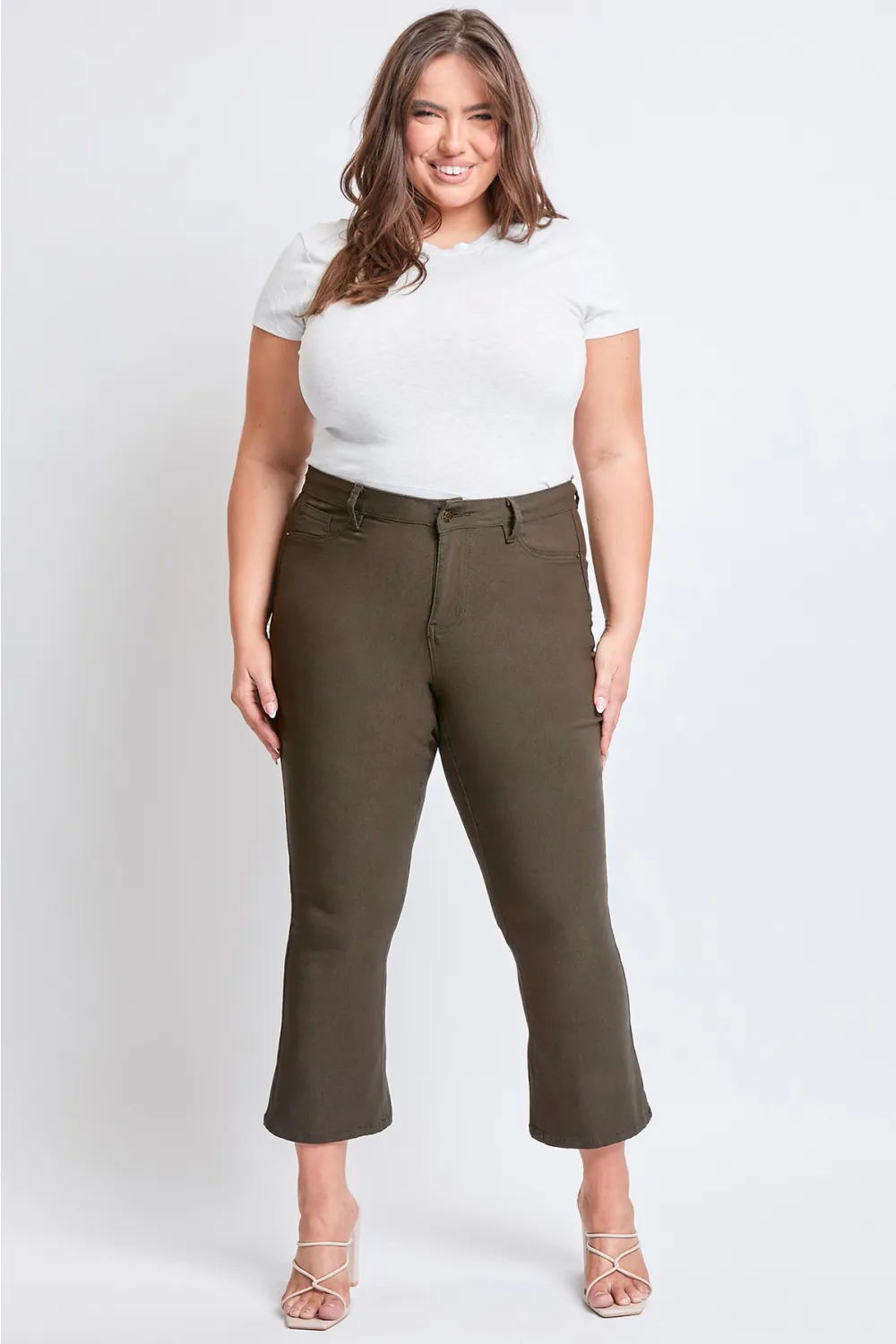 HYPER STRETCH CROPPED FLARE