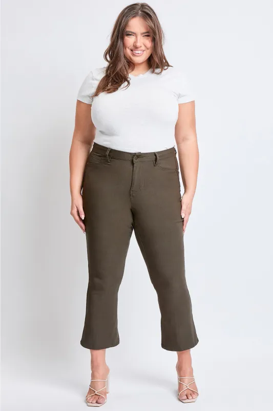 HYPER STRETCH CROPPED FLARE