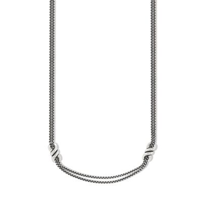Interlok Twist Double Necklace